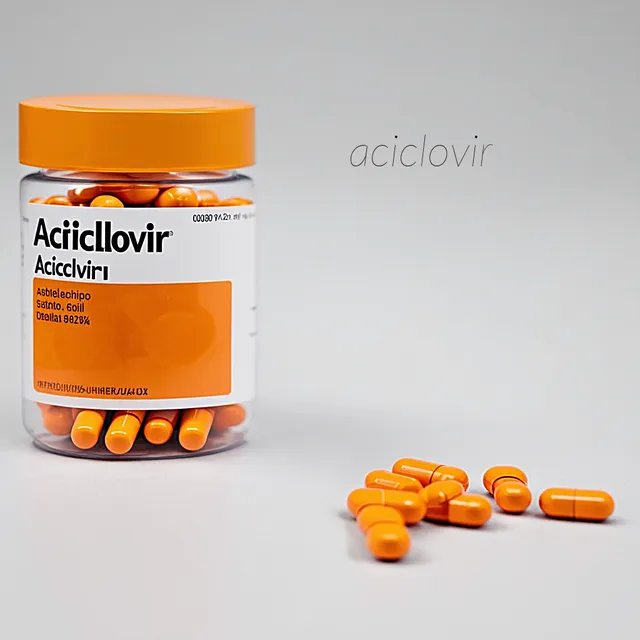 Aciclovir comprimidos receta